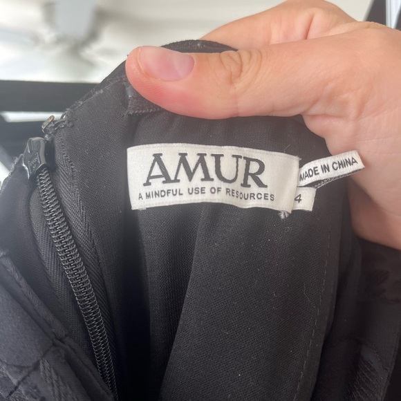 AMUR Black Lilyana Halter Formal Maxi Dress - Picture 6 of 6